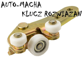 Volkswagen T4 wózek drzwi bocznych przesuwnych prawych DÓŁ KROTKA ŁAPA