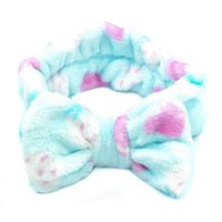 Opaska do włosów błękitna makeup