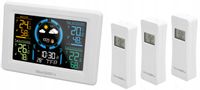 Stacja pogodowa GoGEN STACJA POGODY 3x czujnik zewnętrzny PROGNOZA DCF77