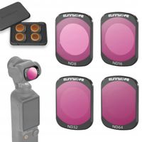 Zestaw 4 Filtrów do DJI OSMO POCKET 3 - ND8 / ND16 / ND32 / ND64 + Etui