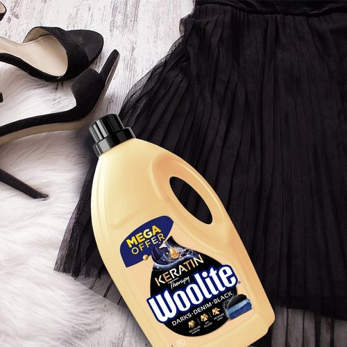 woolite dark keratin 4,5l/75 prań na Arena.pl