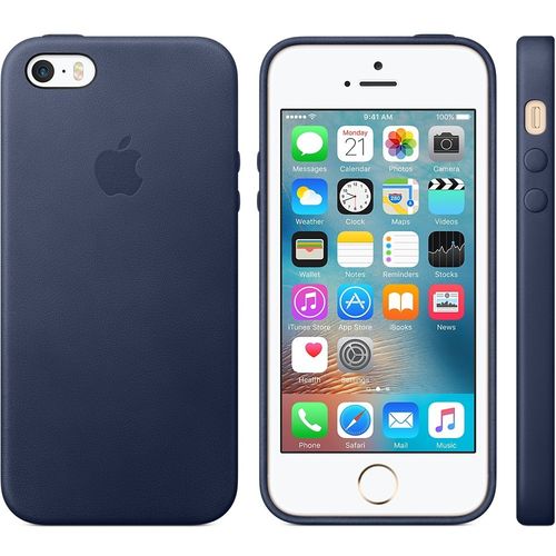 Apple iPhone SE Leather Case Midnight Blue MMHG2ZM/A na Arena.pl