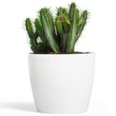 Doniczka osłonka połysk Biały śred. 360 mm H 316 mm