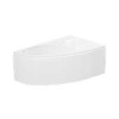 Izi System obudowa do wanny Kameleon 170 cm, prawa, bialy połysk