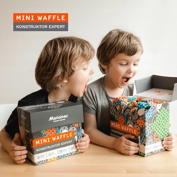 MINI WAFFLE KONSTRUKTOR EXPERT 301EL 3+ MARIOINEX zdjęcie 8