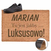 Personalizowana kokosowa wycieraczka różne wzory 40x60cm