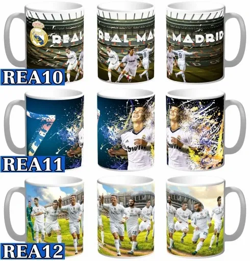KUBEK REAL MADRYT Cristiano Ronaldo Dużo wzorów zdjęcie 7