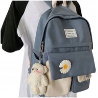 PLECAK SZKOLNY DLA NASTOLATKI KOLORY DUŻY A4 MODNY TORNISTER MŁODZIEŻOWY