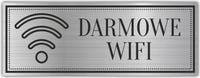 Tabliczka Grawerowana DARMOWE WIFI INTERNET HOTEL