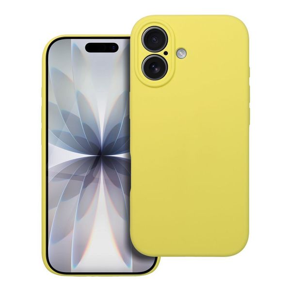 Futerał SILICONE 2mm do IPHONE 17 żółty zdjęcie 1