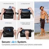 spigen a621 universal waterproof case & waist bag black