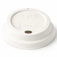 pokrywka z trzciny cukrowej do kubka śr. 90 mm 50 szt.