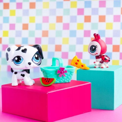 LITTLEST PET SHOP S.3 ZESTAW 2 figurki #149 Dalmatyńczyk #156 Biedronka na Arena.pl