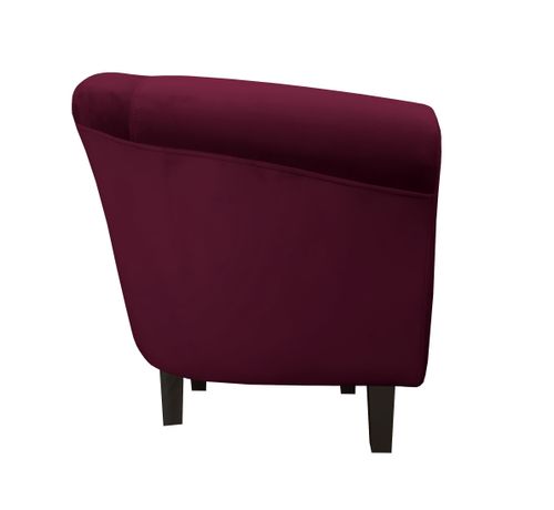 Fotel Milo nogi venge śliwka MG02 na Arena.pl