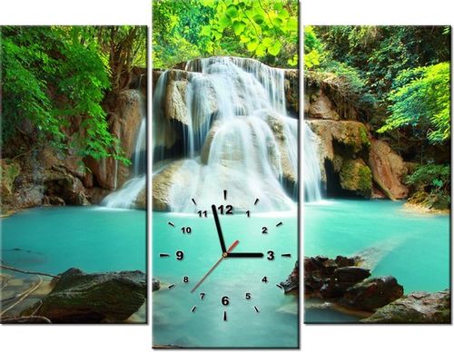 90CM 70 ZEGAR 3 ELEM WODOSPAD SCIENNY DRUK na Arena.pl