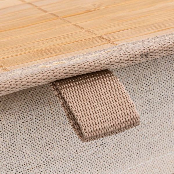 Kosz na pranie bambusowy Blackflo zdjęcie 5