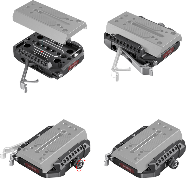 Smallrig 2887 Płyta bazowa Manfrotto Drop-In zdjęcie 3