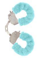 kajdanki piórkowe regulowane toyjoy aqua