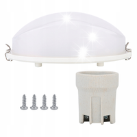 ABAŻUR OSŁONA DO LAMPY ŚWIATŁO W SAUNIE PÓŁOKRĄGŁA