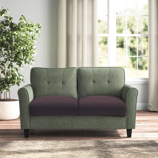 POKROWIEC NA SOFĘ SIEDZISKO OPARCIE JODEŁKA BRĄZ zdjęcie 3