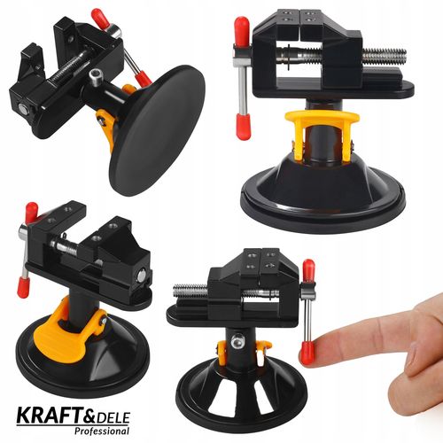 Imadło Modelarskie Mini 30 mm Obrotowe 360° z Przyssawką Kraft&Dele na Arena.pl