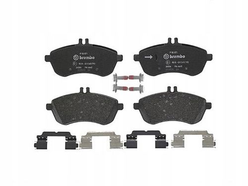 KLOCKI HAM MERCEDES C-KLASA 07- BREMBO na Arena.pl