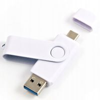 Pendrive prezent 64 GB 3.0 USB-C TYP C BIAŁY BEZ GRAWERA