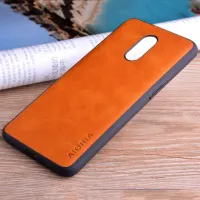 Etui AIORIA Vintage LEATHER do OnePlus 6T pomarańczowy