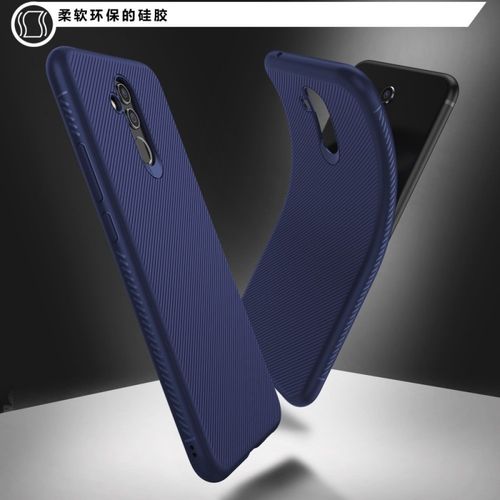 Etui Twill Texture Huawei Nova 3 Granatowe na Arena.pl
