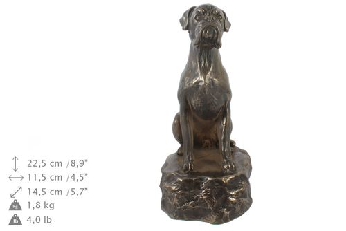 Bokser siedzący- eksluzywna urna na Arena.pl