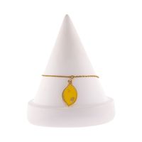 bransoletka z zawieszką cytrynką (b25/lat/114au)