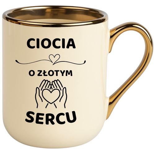 Kubek PREMIUM z dedykacją wyjątkowy elegancki prezent dla CIOCI na Arena.pl