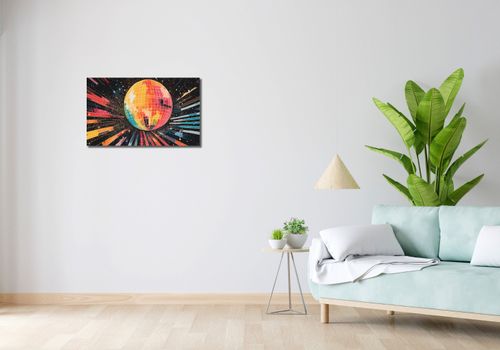 Obraz 70x40cm Disco Gra! na Arena.pl