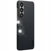 Etui-plecki PITAKA Ultra-slim Galaxy S25 Czarno-szary