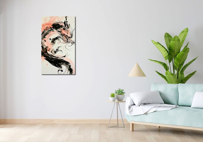 Obraz 50x90cm Smocza Furia zdjęcie 2