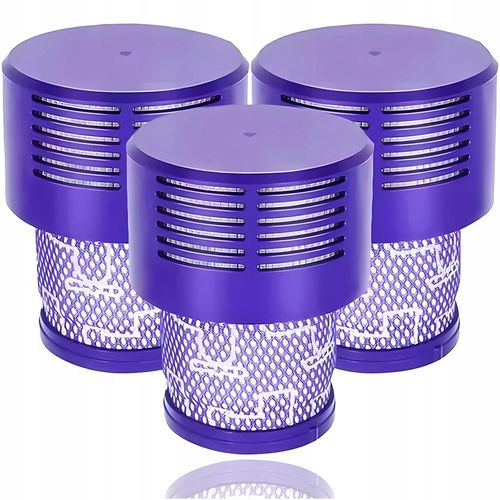 3x Filtr zmywalny do odkurzacza Dyson V10 Sv12 Absolute Animal Total na Arena.pl