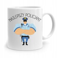 Kubek Dla Najlepszego Policjanta Policjantki Z Nadrukiem Ze Zdjęciem