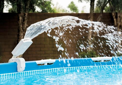 Fontanna spryskiwacz kolorowy LED kurtyna wodna do basenu #28089 Intex na Arena.pl