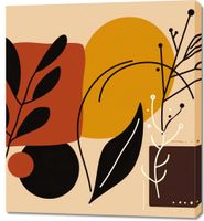 Obraz 90x100cm Ciepłe Kontury