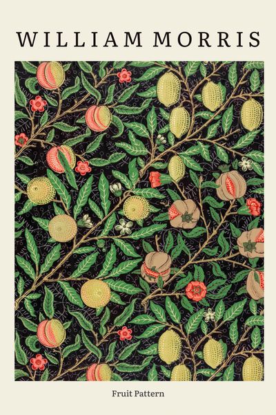Plakat 40x60cm Design Fruit Pattern, Morris Vintage do Salonu zdjęcie 2