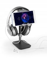 WIESZAK uchwyt STOJAK na SŁUCHAWKI TELEFON TABLET na biurko 3w1