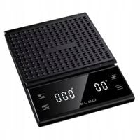 ELEKTRONICZNA WAGA KUCHENNA DO KAWY PRECYZYJNA 3000g/0,1g LCD TIMER BATERIE