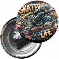 Magnes na lodówkę z otwieraczem DESKOROLKA SKATE SPORT OLLIE