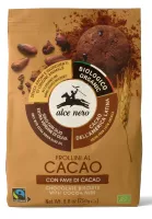 Ciastka Kakaowe Z Ziarnami Kakao Fair Trade BIO 250 g - Alce Nero