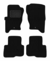 Dywaniki welurowe do: Land Rover Discovery III 2004-2011 SUV czarne