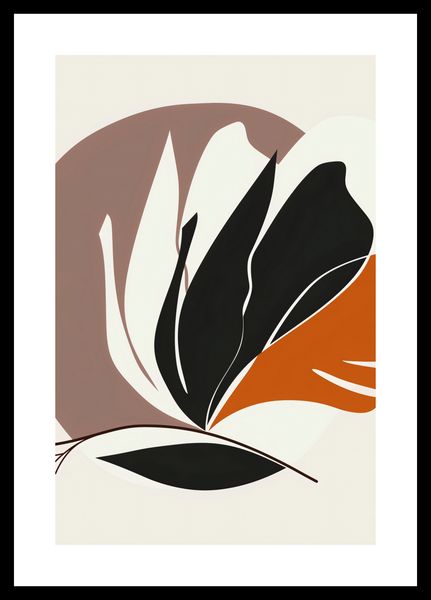 Plakat 53x81cm Elegancja Roślinna zdjęcie 3