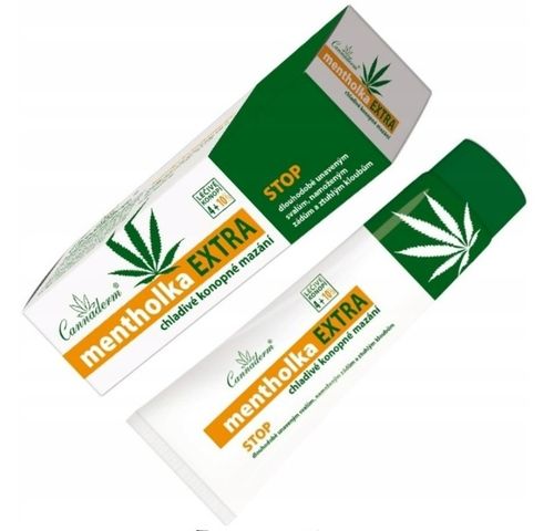 Żel Mentholka Extra 150ml na Bóle Mięśniowo-Stawowe Chłodzący 14% Cannaderm na Arena.pl