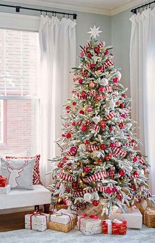 BOMBKI CHOINKOWE CZERWONE NIETŁUKĄCE TRADYCYJNE NA CHOINKĘ ZESTAW 48SZT na Arena.pl