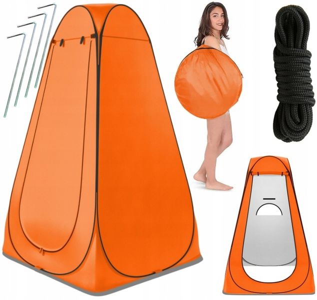 3W1 Namiot Plażowy Przebieralnia Toaleta WC Kabina Prysznic Kempingowy 185c zdjęcie 1