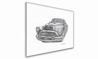 OBRAZ NA SZKLE PROSTOKĄTNY - USA - Buick - 1952